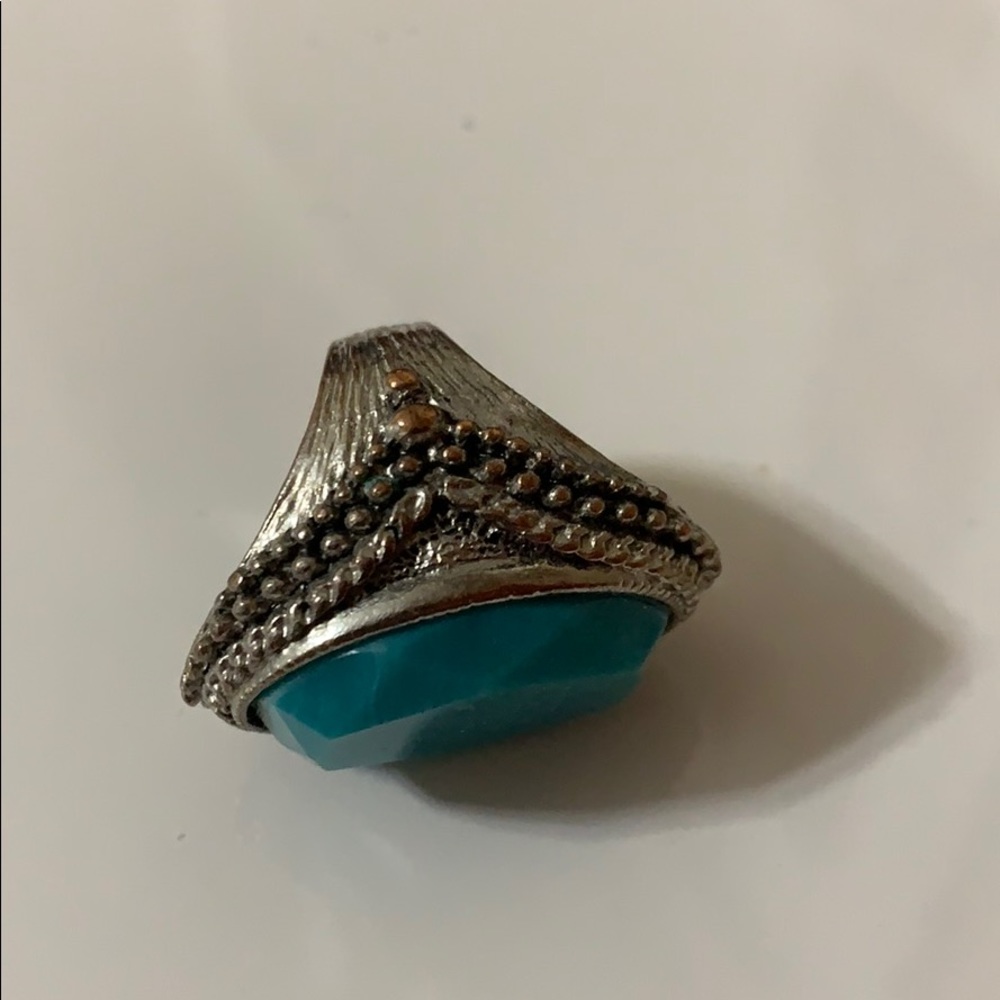 Turquoise Statement Ring - Picture 4 of 5